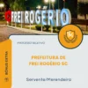 Apostila Servente/Merendeira Prefeitura de Frei Rogério SC 2026