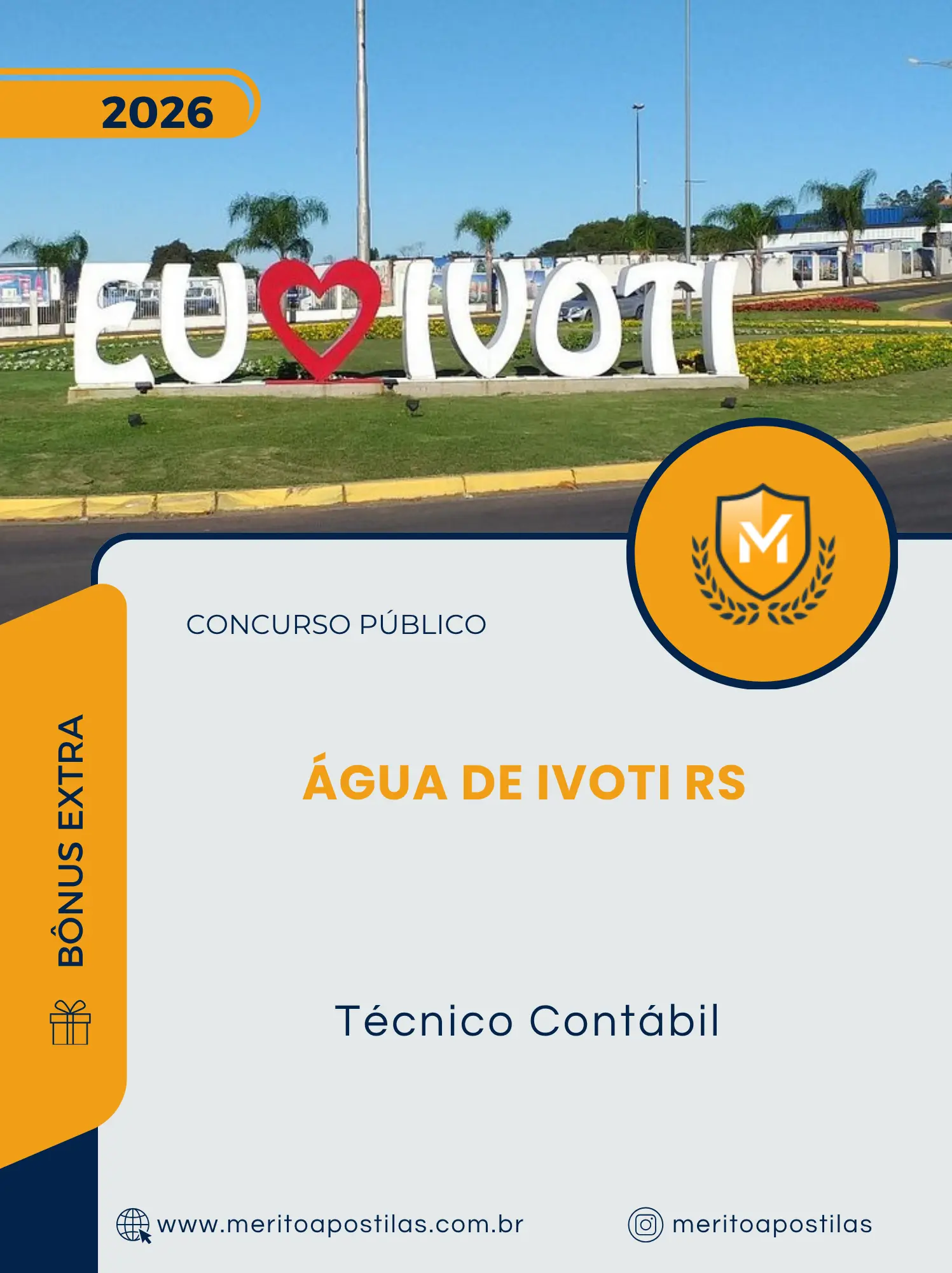 Apostila Técnico Contábil Concurso Público Água de Ivoti RS 2026