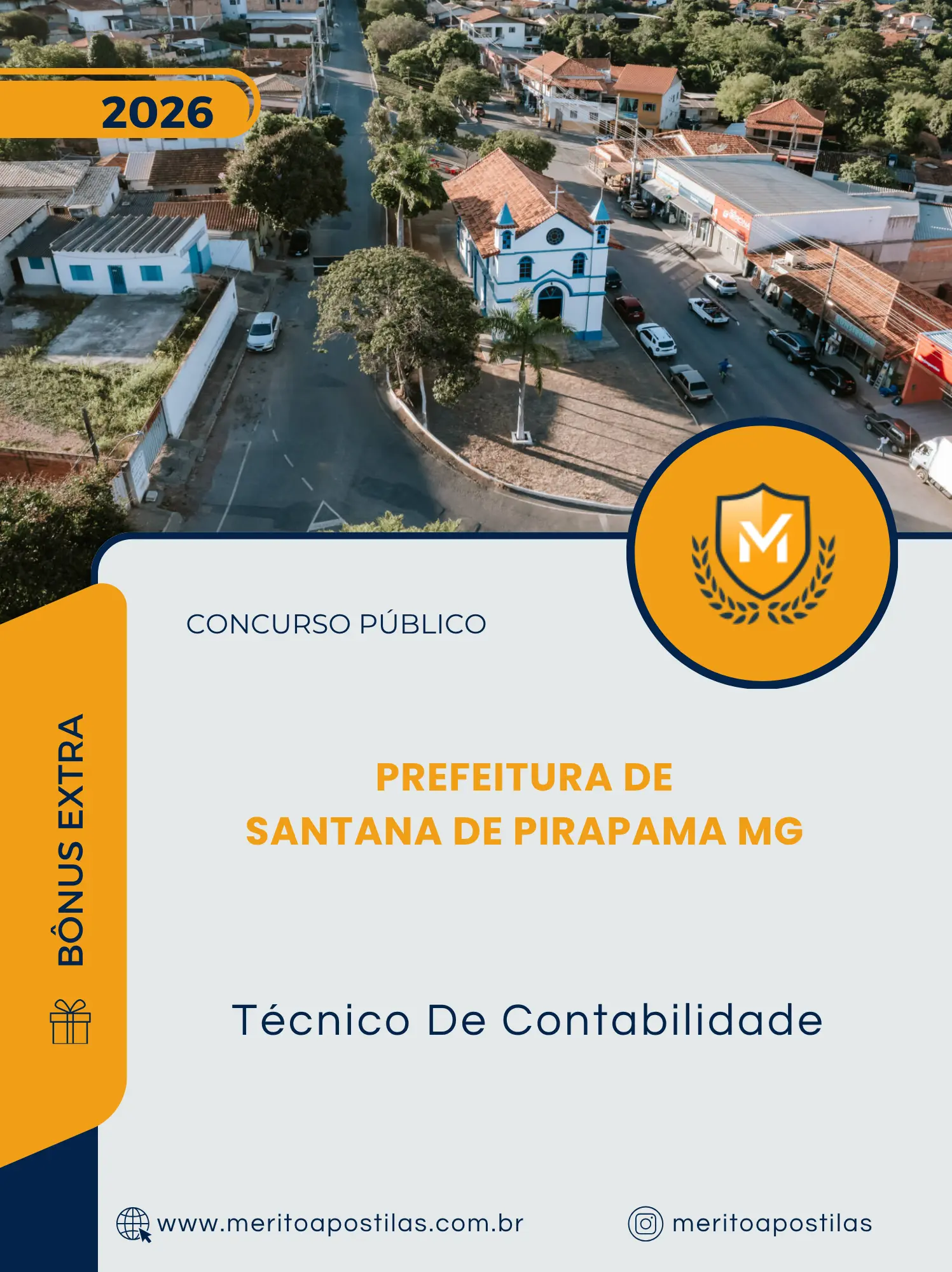 Apostila Técnico De Contabilidade Prefeitura de Santana de Pirapama MG 2026