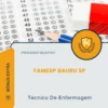 Apostila Técnico De Enfermagem Processo Seletivo FAMESP Bauru SP 2026
