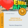 Apostila Técnico Desportivo Prefeitura de Embu das Artes SP 2026