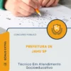 Apostila Técnico Em Atendimento Socioeducativo Prefeitura de Jahu SP 2026