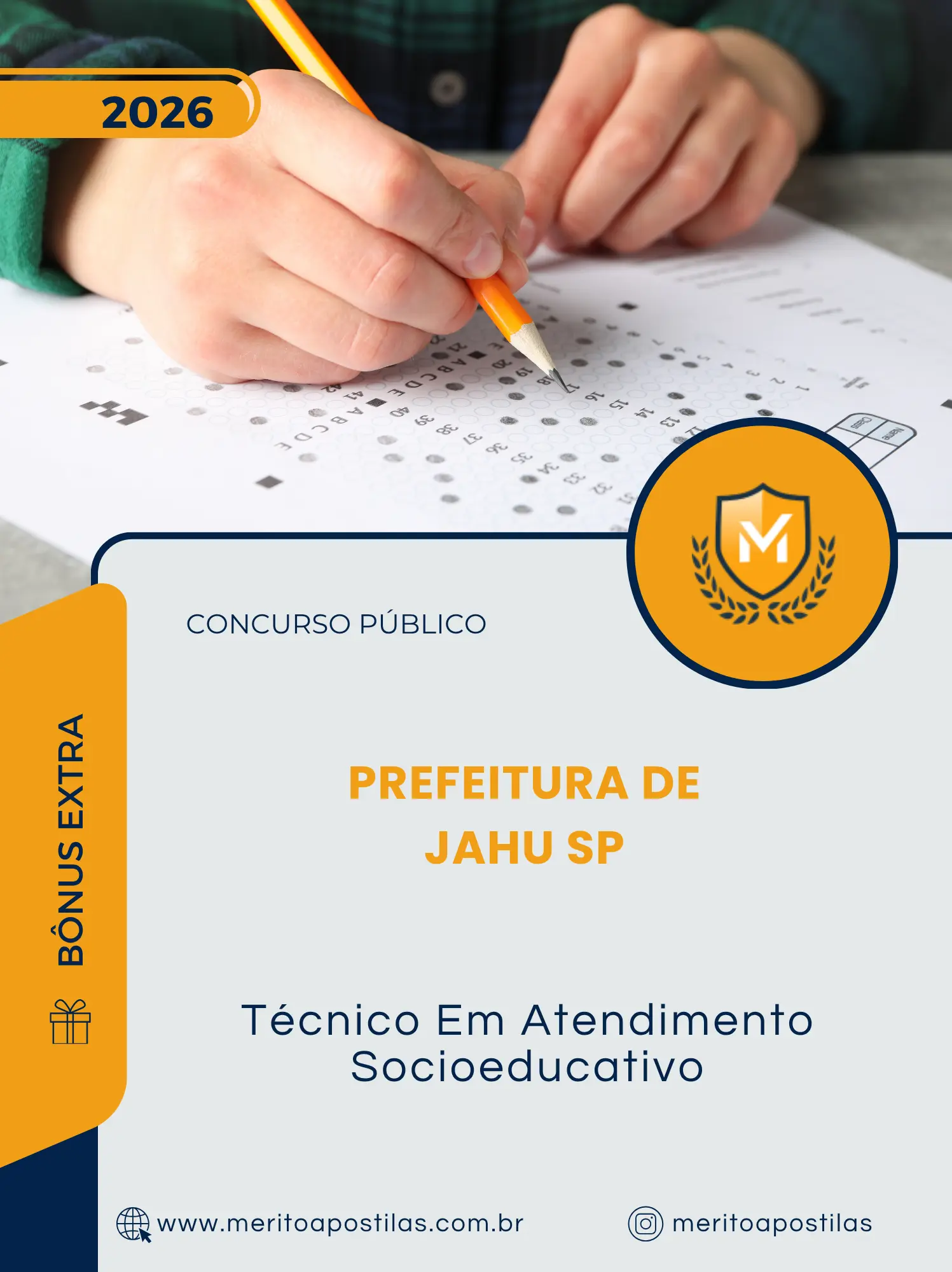 Apostila Técnico Em Atendimento Socioeducativo Prefeitura de Jahu SP 2026