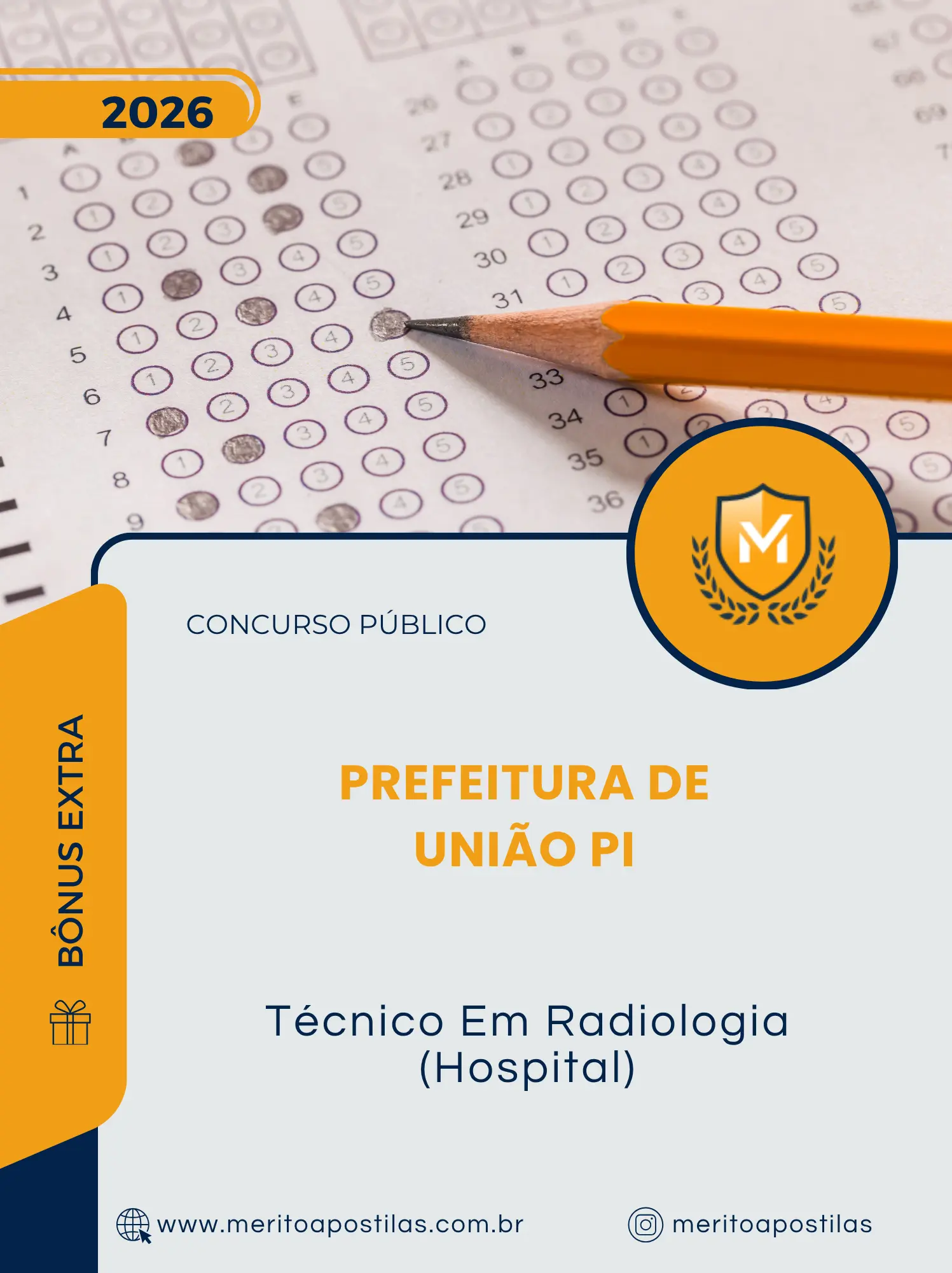 Apostila Técnico Em Radiologia (Hospital) Prefeitura de União PI 2026