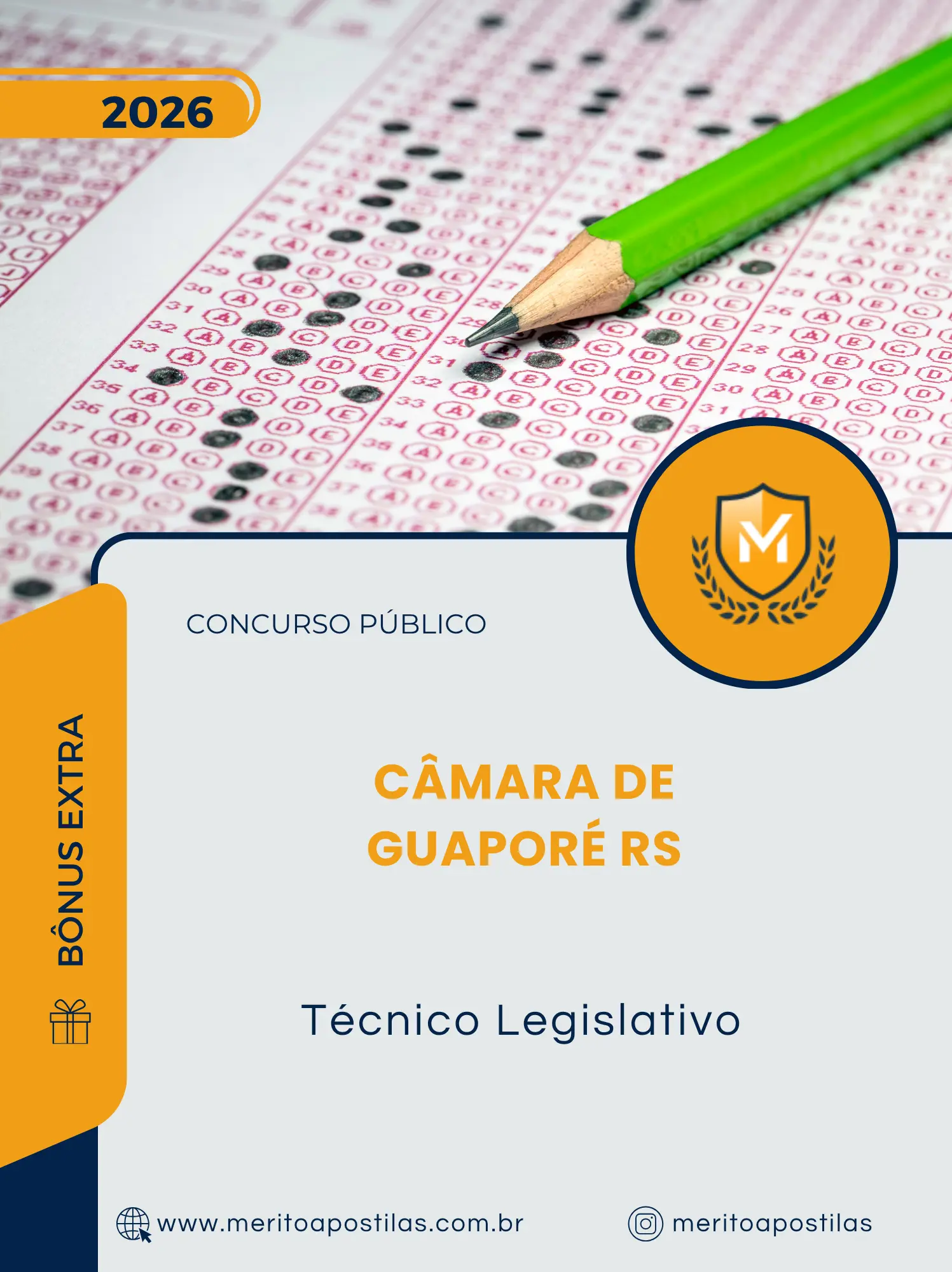 Apostila Técnico Legislativo Câmara de Guaporé RS 2026