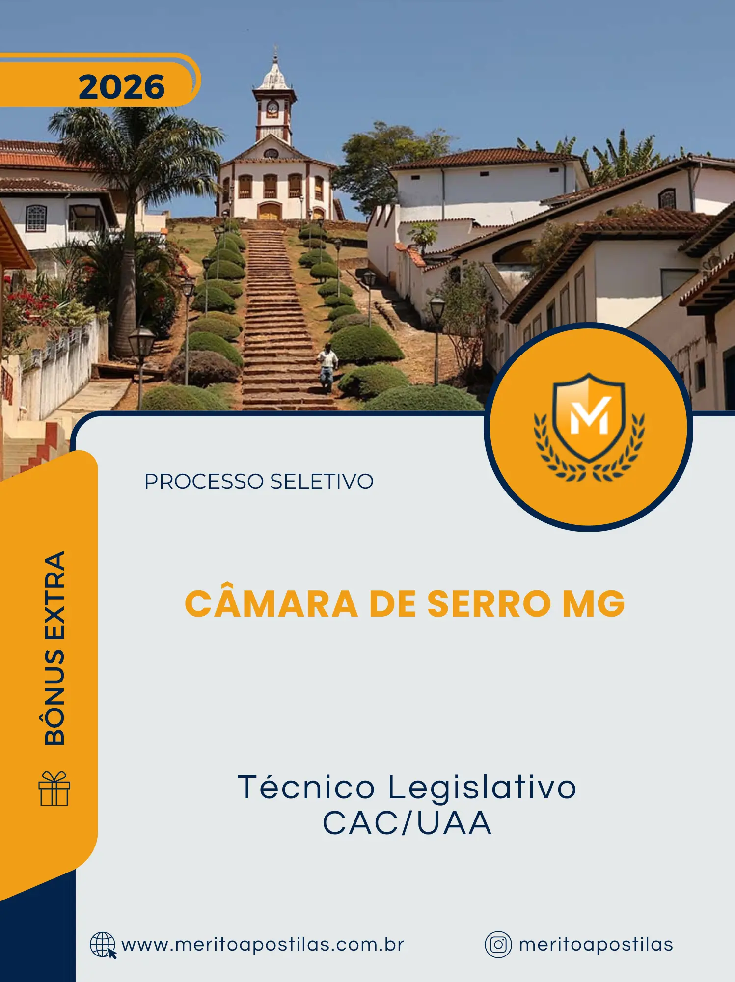 Apostila Técnico Legislativo CAC UAA Câmara de Serro MG 2026