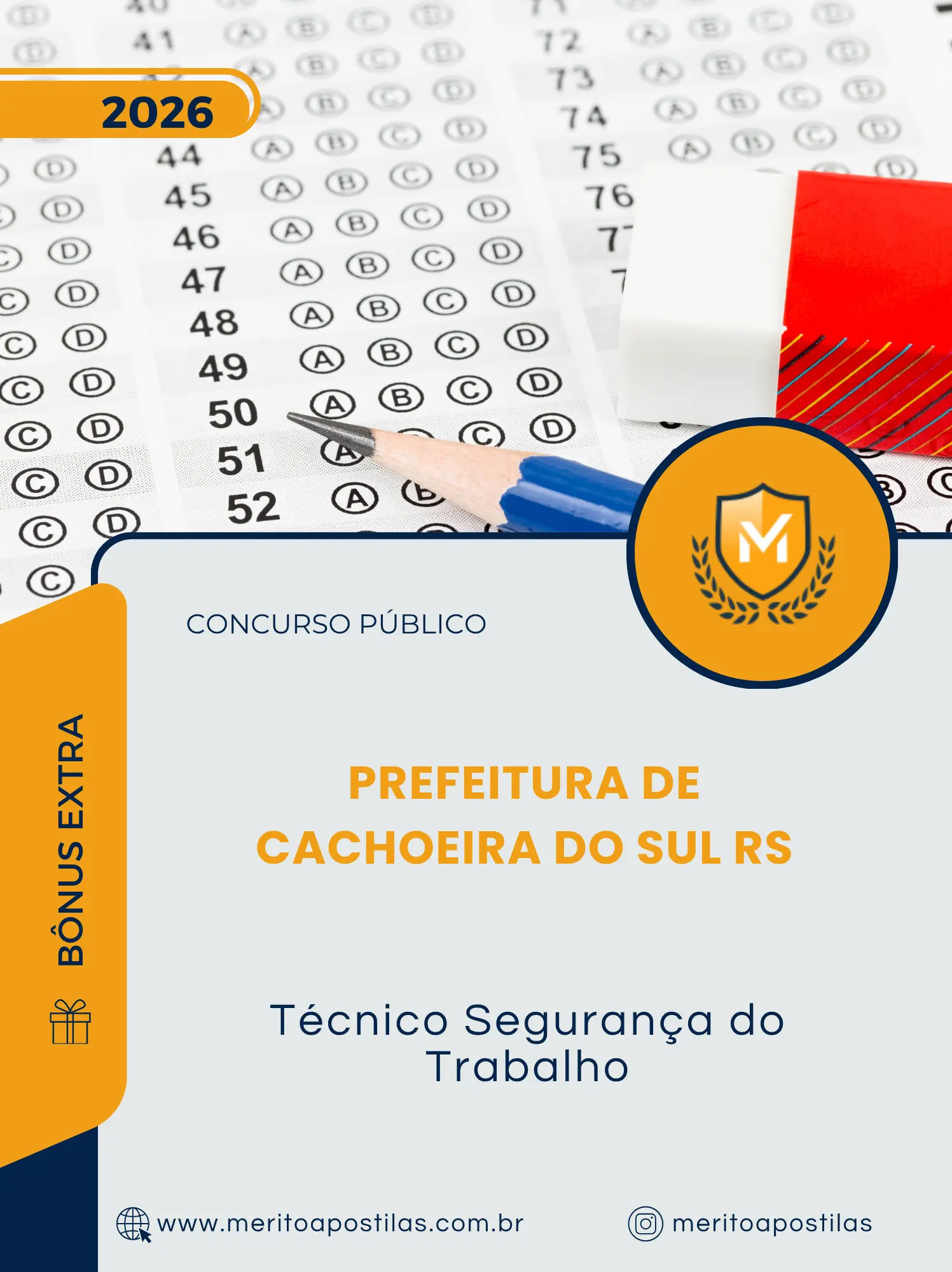 Apostila Técnico Segurança do Trabalho Prefeitura de Cachoeira do Sul RS 2026
