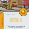 Apostila Técnico da Procuradoria Geral do Município Prefeitura de Conceição PB 2026