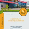 Apostila Técnico de Apoio Educacional Psicopedagogo Prefeitura de Gaúcha do Norte MT 2026