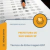 Apostila Técnico de Enfermagem ESF Prefeitura de São Simão SP 2026