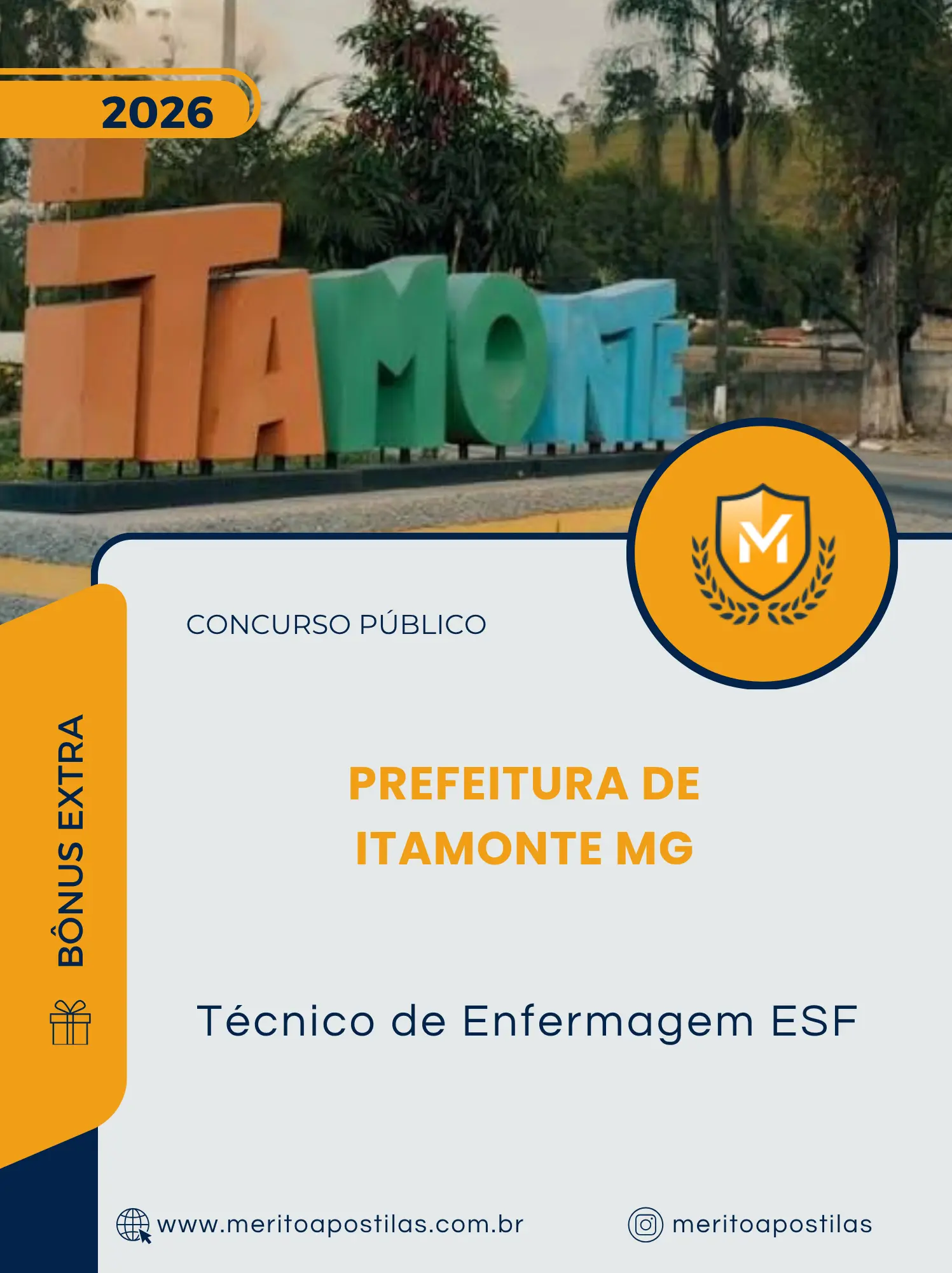 Apostila Técnico de Enfermagem ESF Prefeitura de Itamonte MG 2026