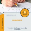 Apostila Técnico de Segurança do Trabalho Processo Seletivo CONDERG SP 2026