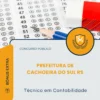 Apostila Técnico em Contabilidade Prefeitura de Cachoeira do Sul RS 2026