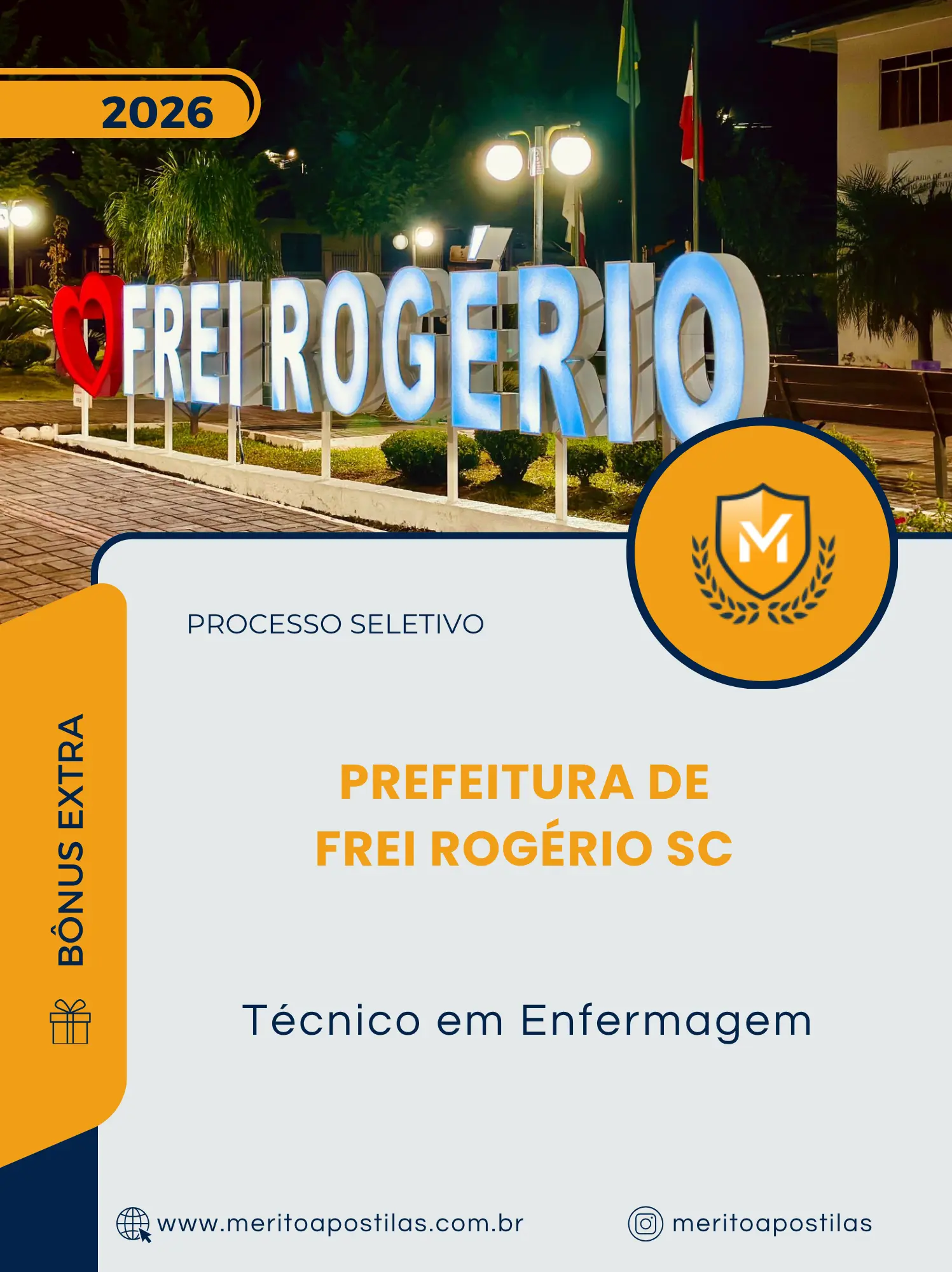 Apostila Técnico em Enfermagem Prefeitura de Frei Rogério SC 2026