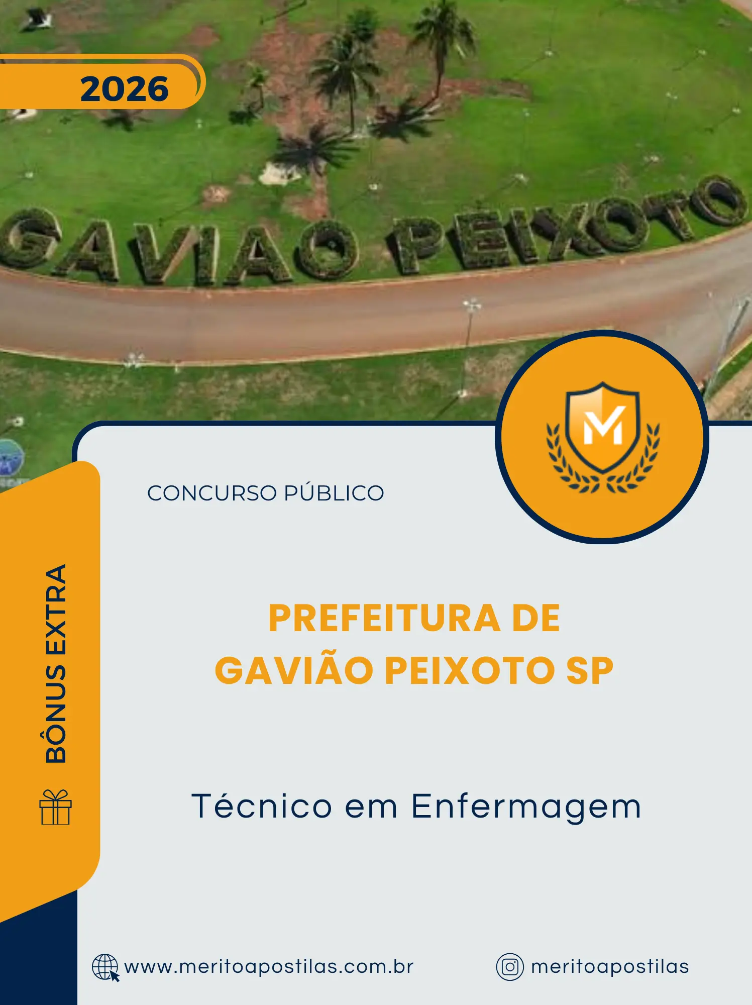 Apostila Técnico em Enfermagem Prefeitura de Gavião Peixoto SP 2026