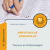 Apostila Técnico em Enfermagem Prefeitura de Ariranha SP 2026