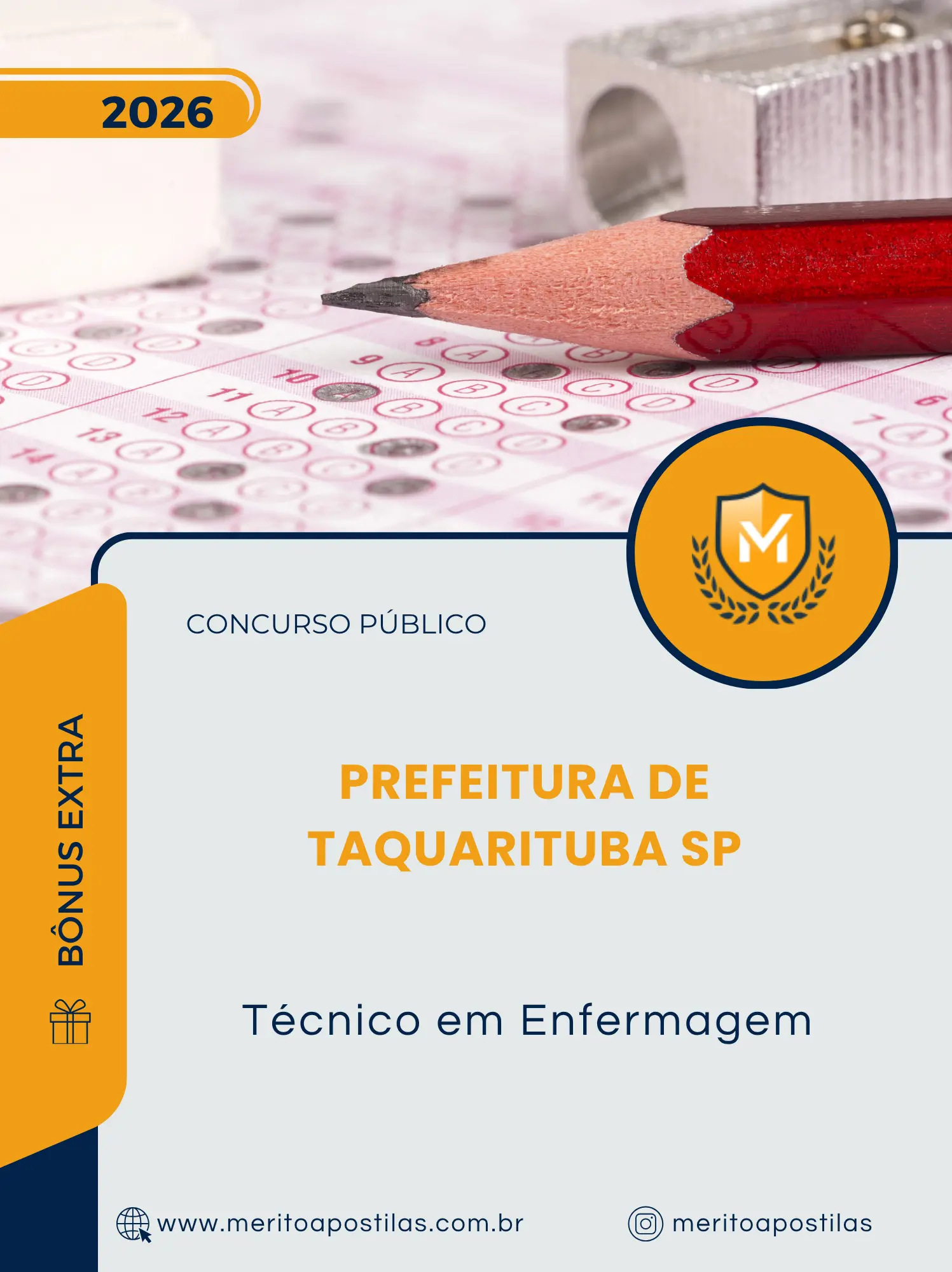 Apostila Técnico em Enfermagem Prefeitura de Taquarituba SP 2026