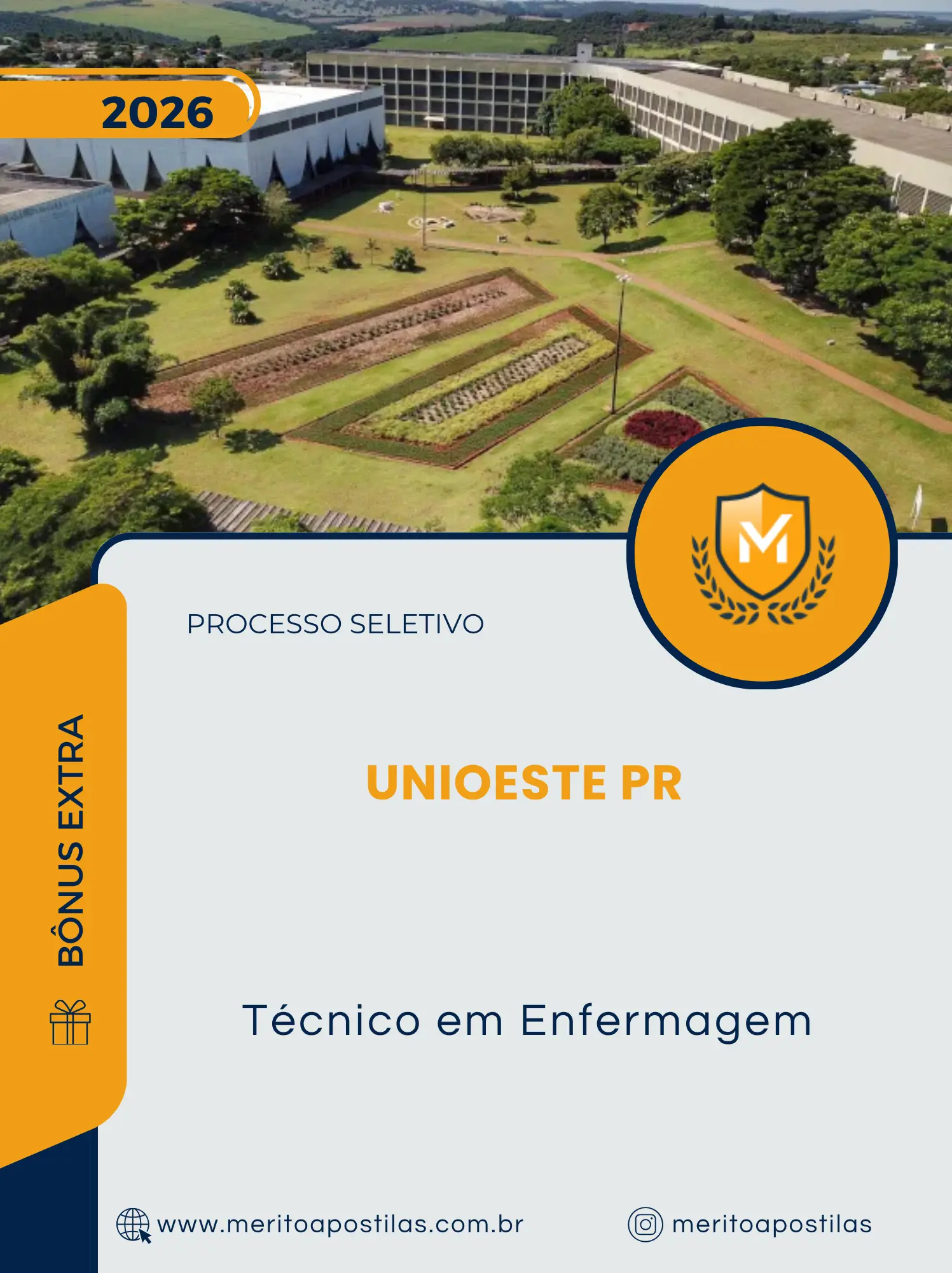 Apostila Técnico em Enfermagem Processo Seletivo UNIOESTE PR 2026