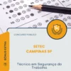 Apostila Técnico em Segurança do Trabalho Concurso Público SETEC Campinas SP 2026