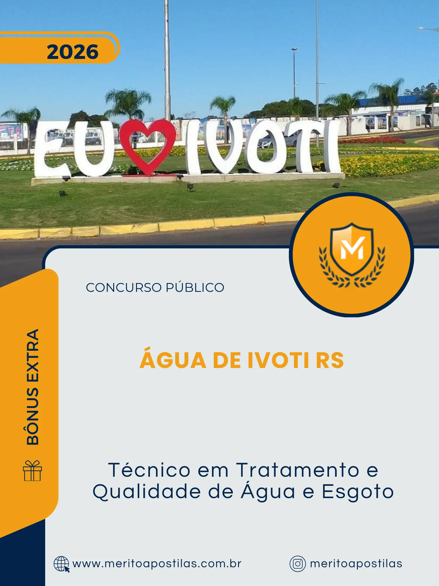 Apostila Técnico em Tratamento e Qualidade de Água e Esgoto Concurso Público Água de Ivoti RS 2026