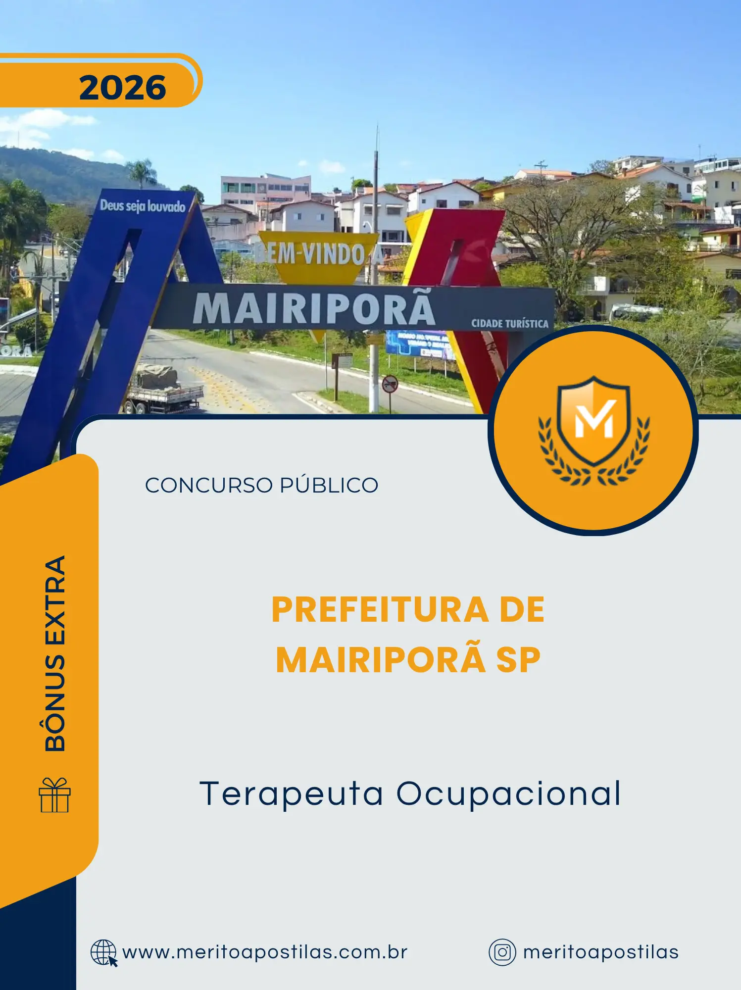 Apostila Terapeuta Ocupacional Prefeitura de Mairiporã SP 2026