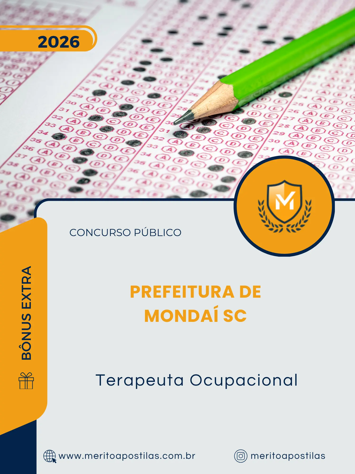 Apostila Terapeuta Ocupacional Prefeitura de Mondaí SC 2026