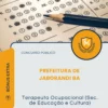 Apostila Terapeuta Ocupacional Sec de Educação e Cultura Prefeitura de Jaborandi BA 2026