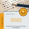 Apostila Terapeuta Ocupacional Sec de Saúde Prefeitura de Jaborandi BA 2026
