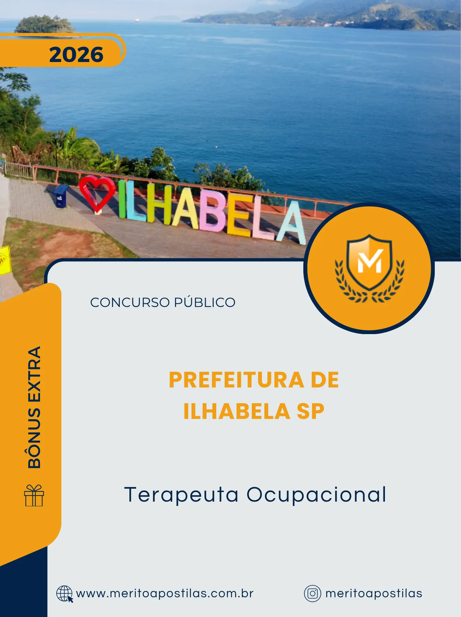 Apostila Terapeuta Ocupacional Prefeitura de Ilhabela SP 2026
