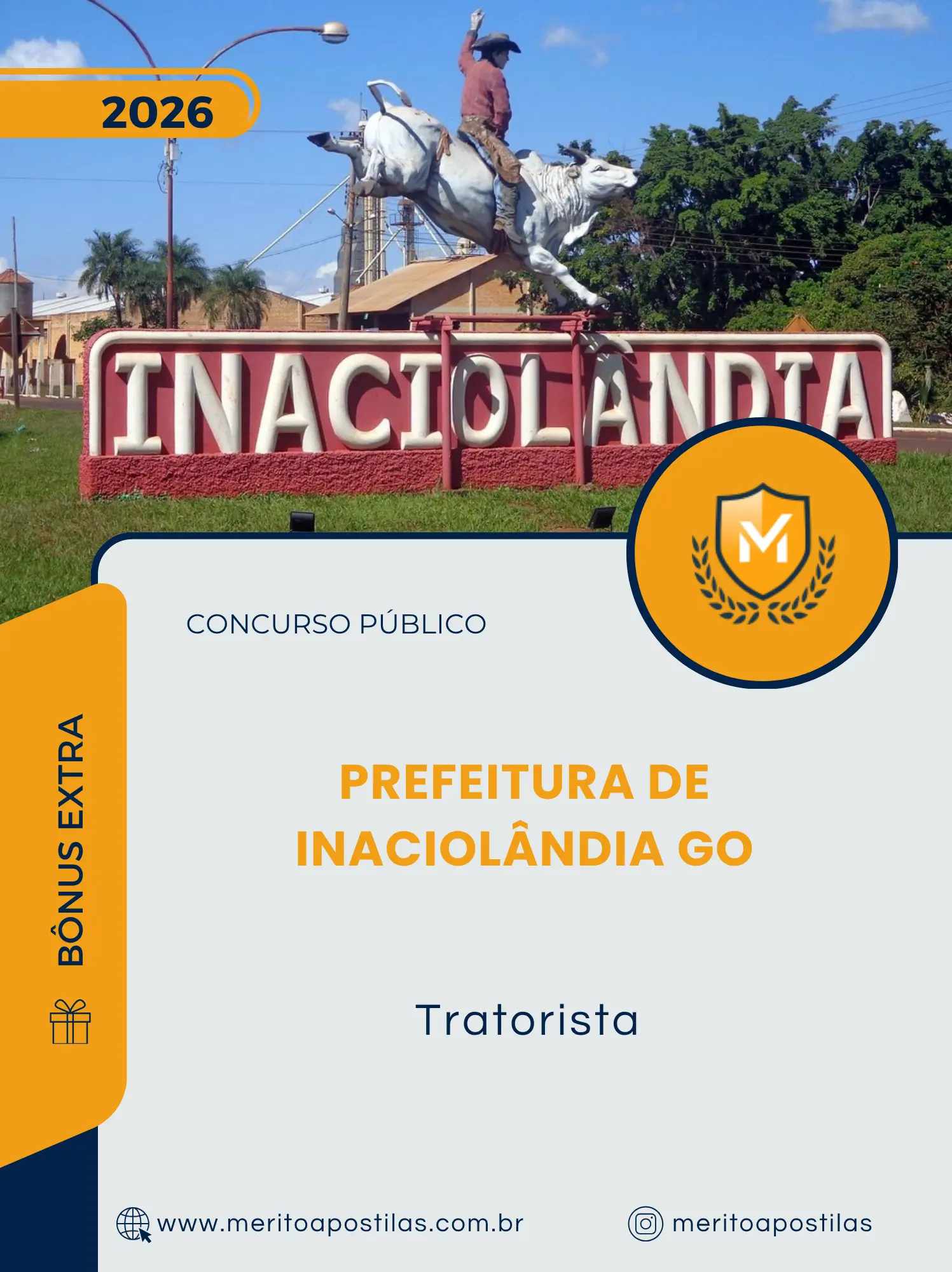 Apostila Tratorista Prefeitura de Inaciolândia GO 2026