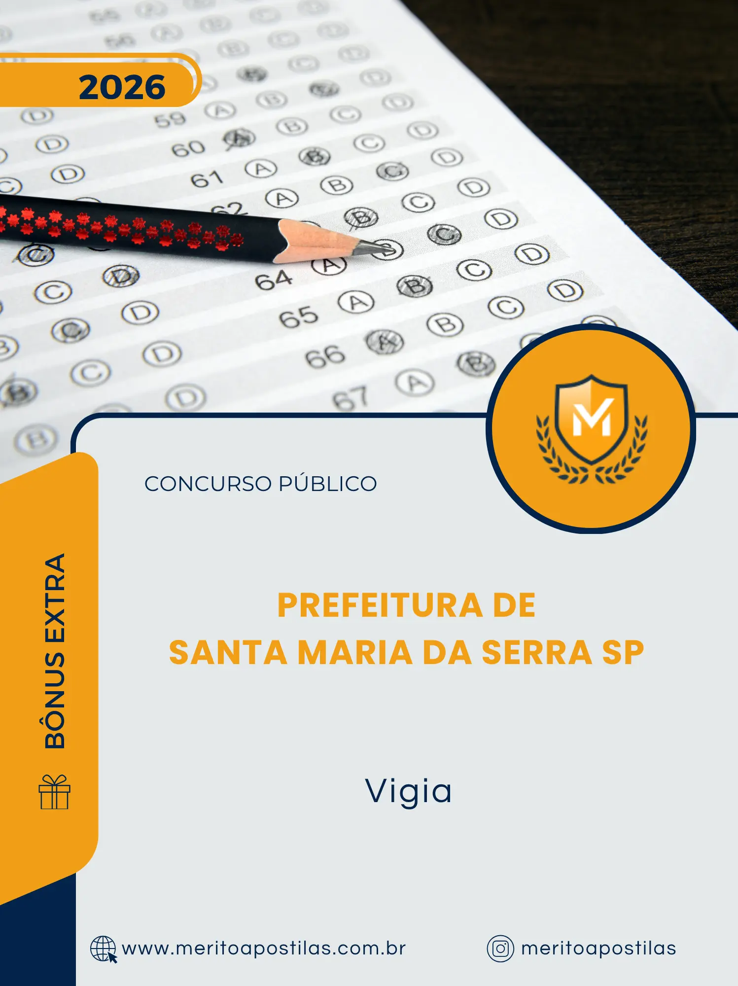 Apostila Vigia Prefeitura de Santa Maria da Serra SP 2026