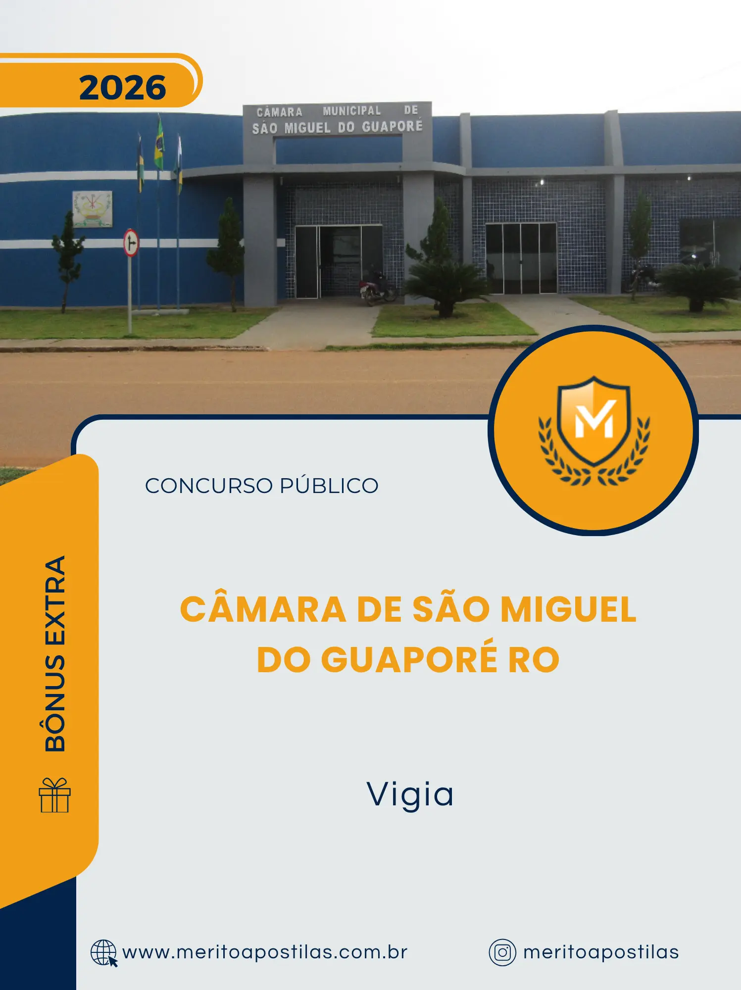 Apostila Vigia Câmara de São Miguel do Guaporé RO 2026