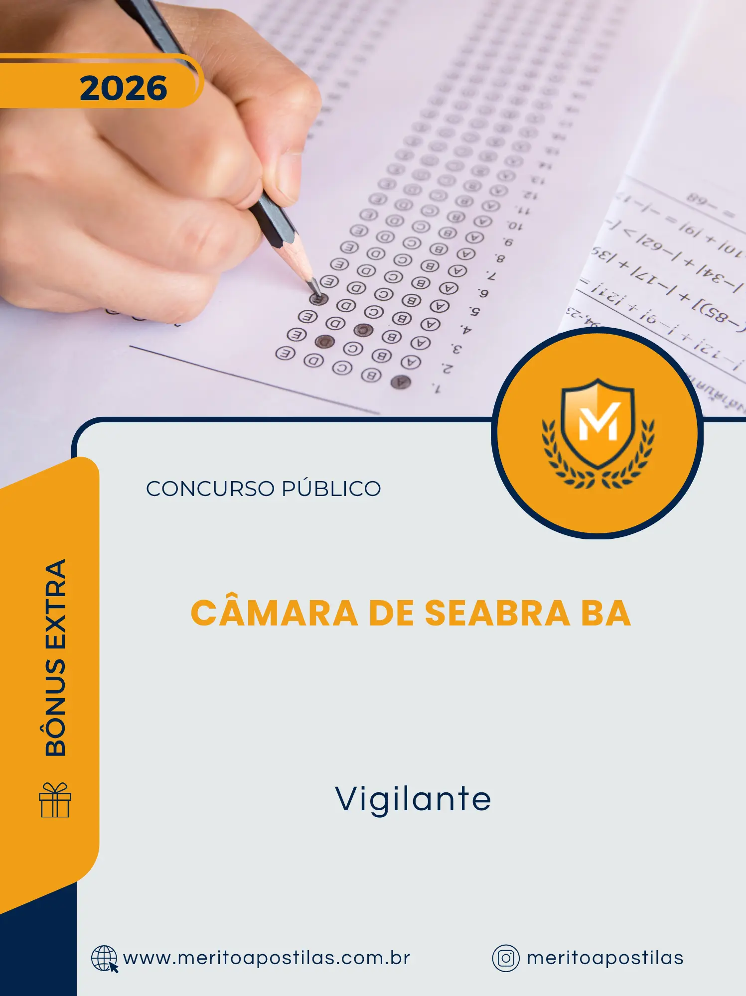 Apostila Vigilante Câmara de Seabra BA 2026
