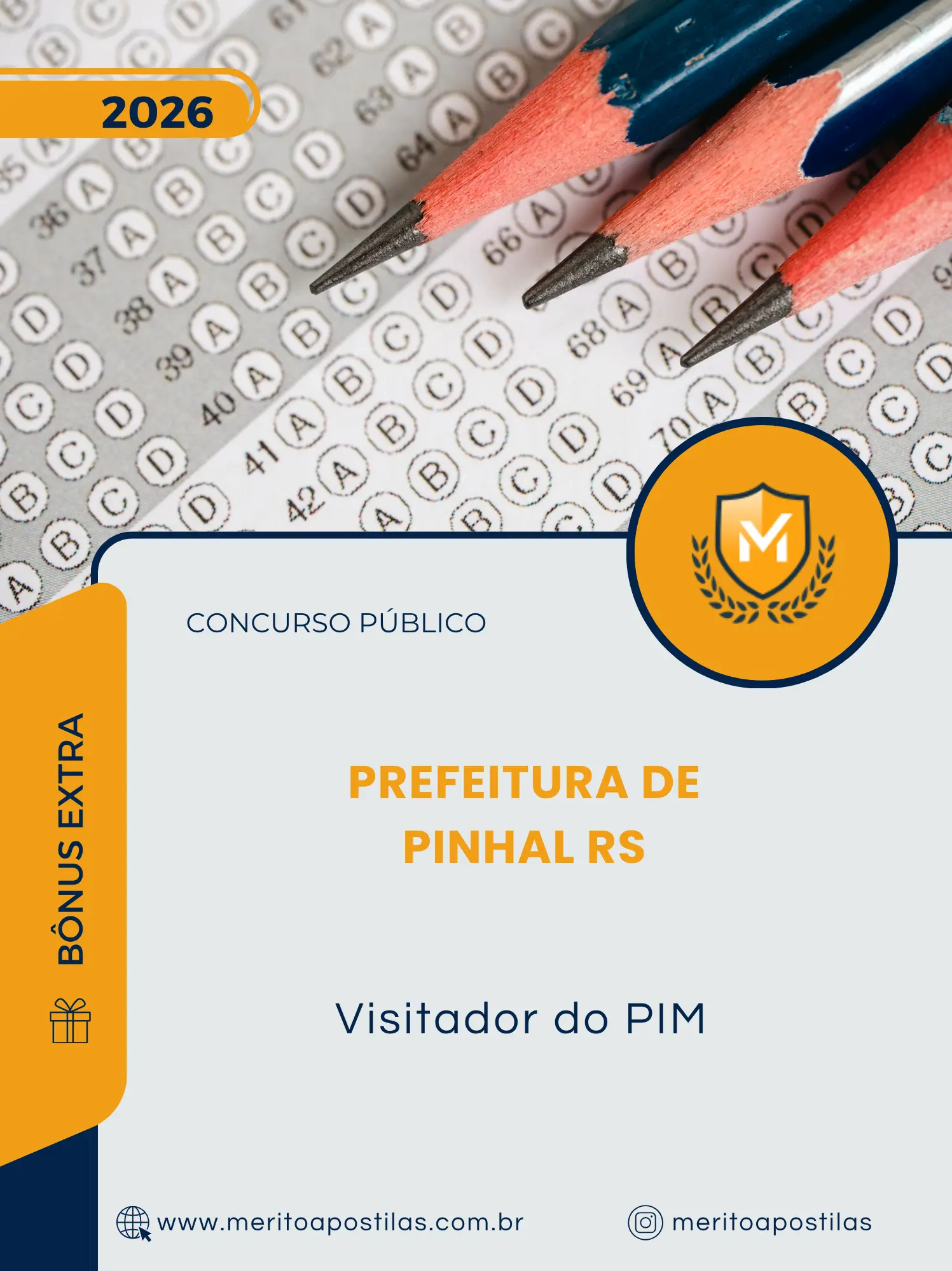 Apostila Visitador do PIM Prefeitura de Pinhal RS 2026