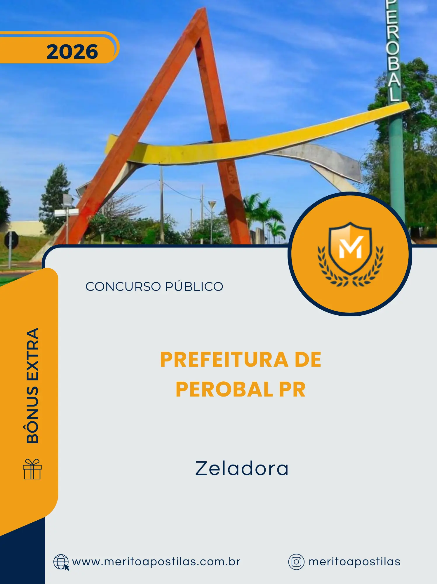 Apostila Zeladora Prefeitura de Perobal PR 2026