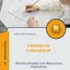 Apostila Administrador em Recursos Humanos Câmara de Itanhaém SP 2026