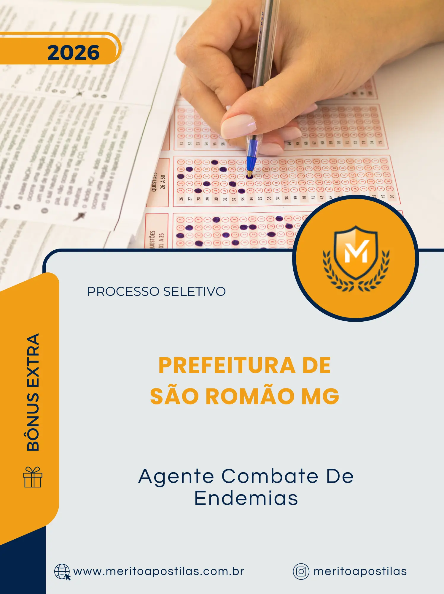 Apostila Agente Combate De Endemias Prefeitura de São Romão MG 2026