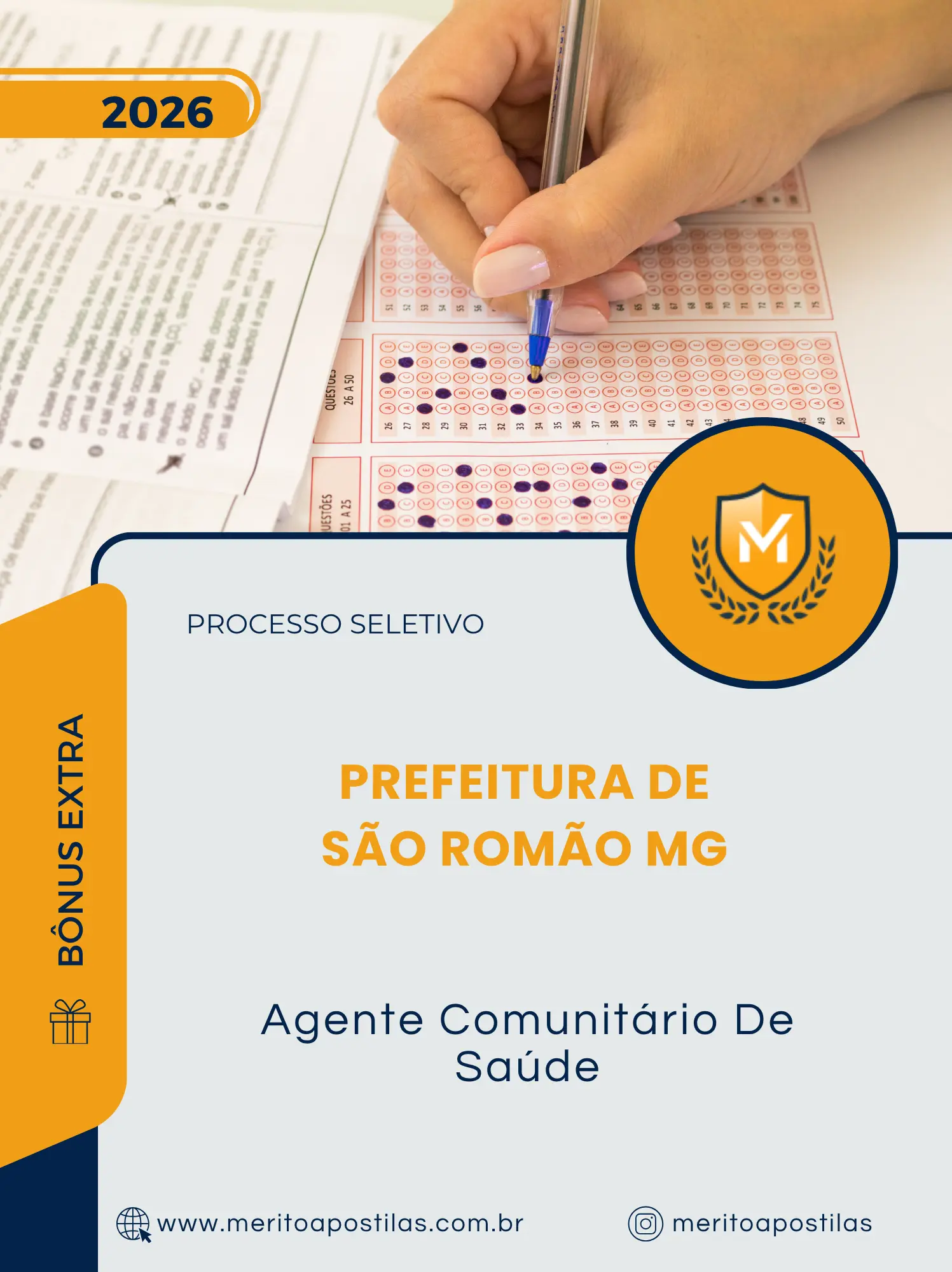 Apostila Agente Comunitário De Saúde Prefeitura de São Romão MG 2026