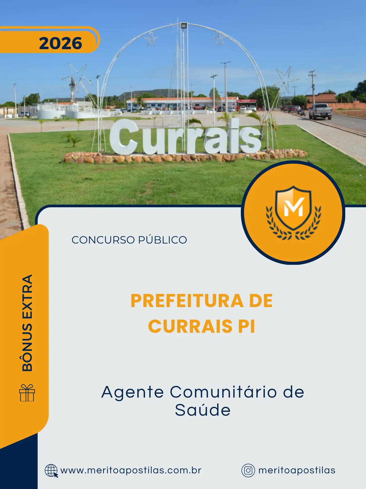 Apostila Agente Comunitário de Saúde Prefeitura de Currais PI 2026
