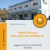 Apostila Agente Comunitário de Saúde Prefeitura de São João do Itaperiú SC 2026