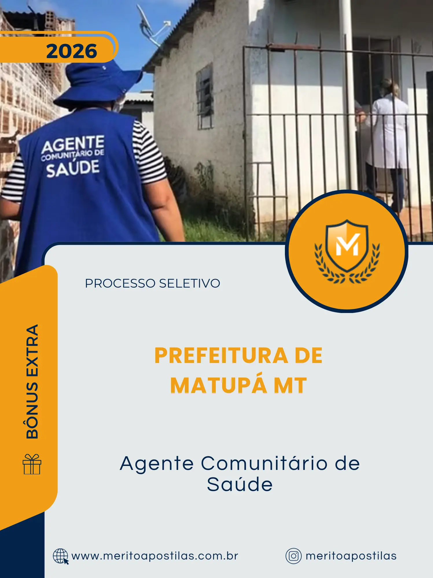 Apostila Agente Comunitário de Saúde Prefeitura de Matupá MT 2026