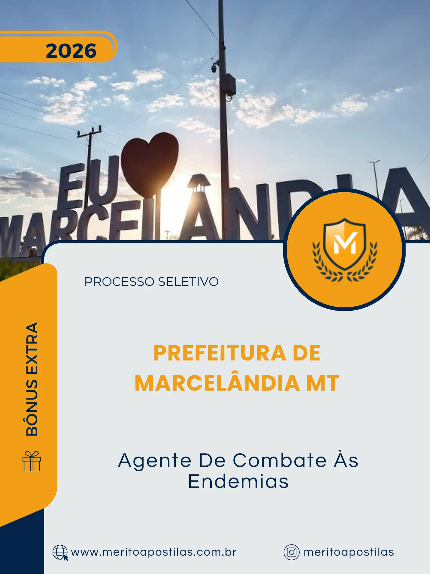 Apostila Agente De Combate Às Endemias Prefeitura de Marcelândia MT 2026
