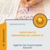 Apostila Agente De Organização Escolar Prefeitura de Bernardino de Campos SP 2026