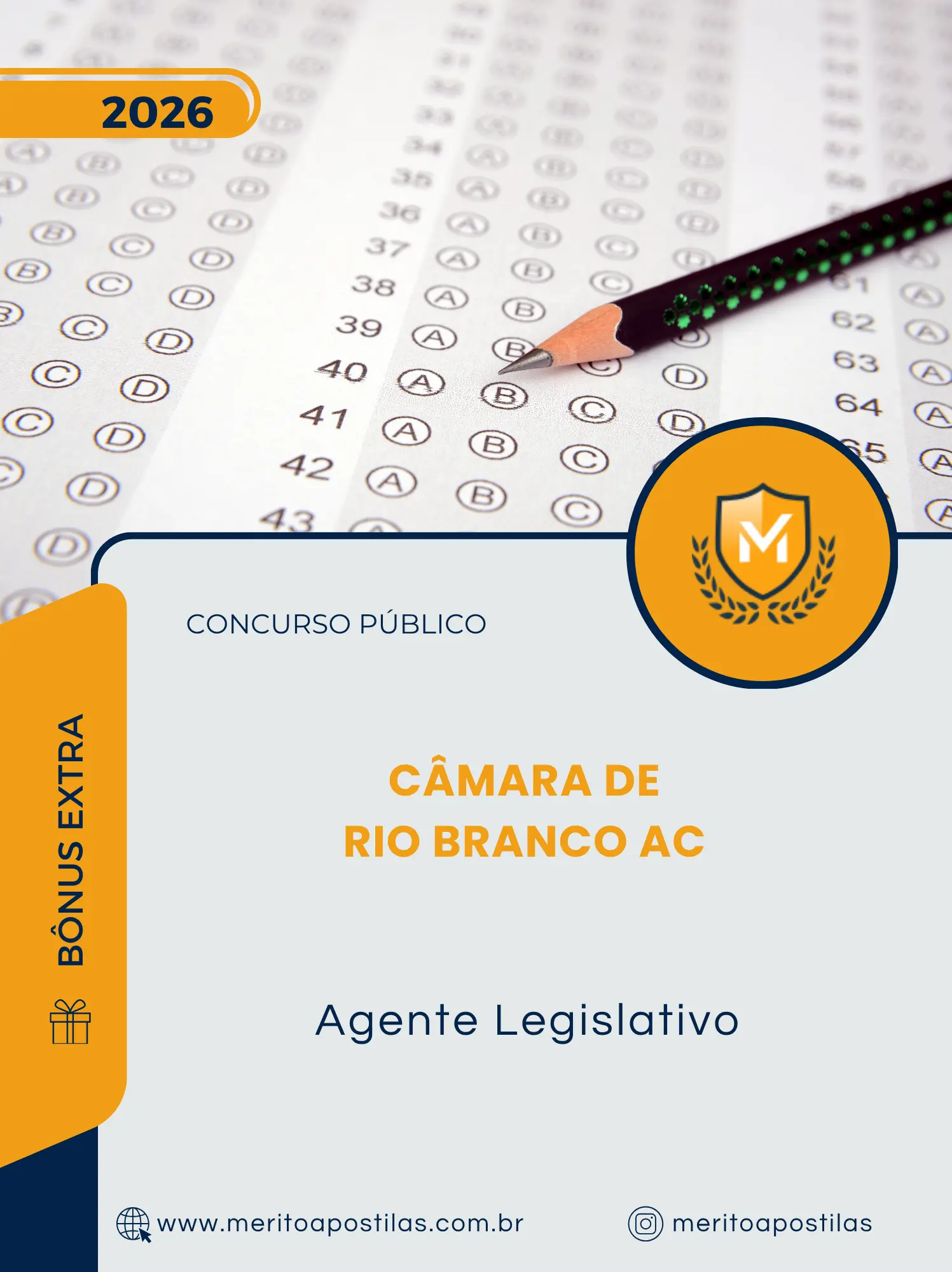 Apostila Agente Legislativo Câmara de Rio Branco AC 2026