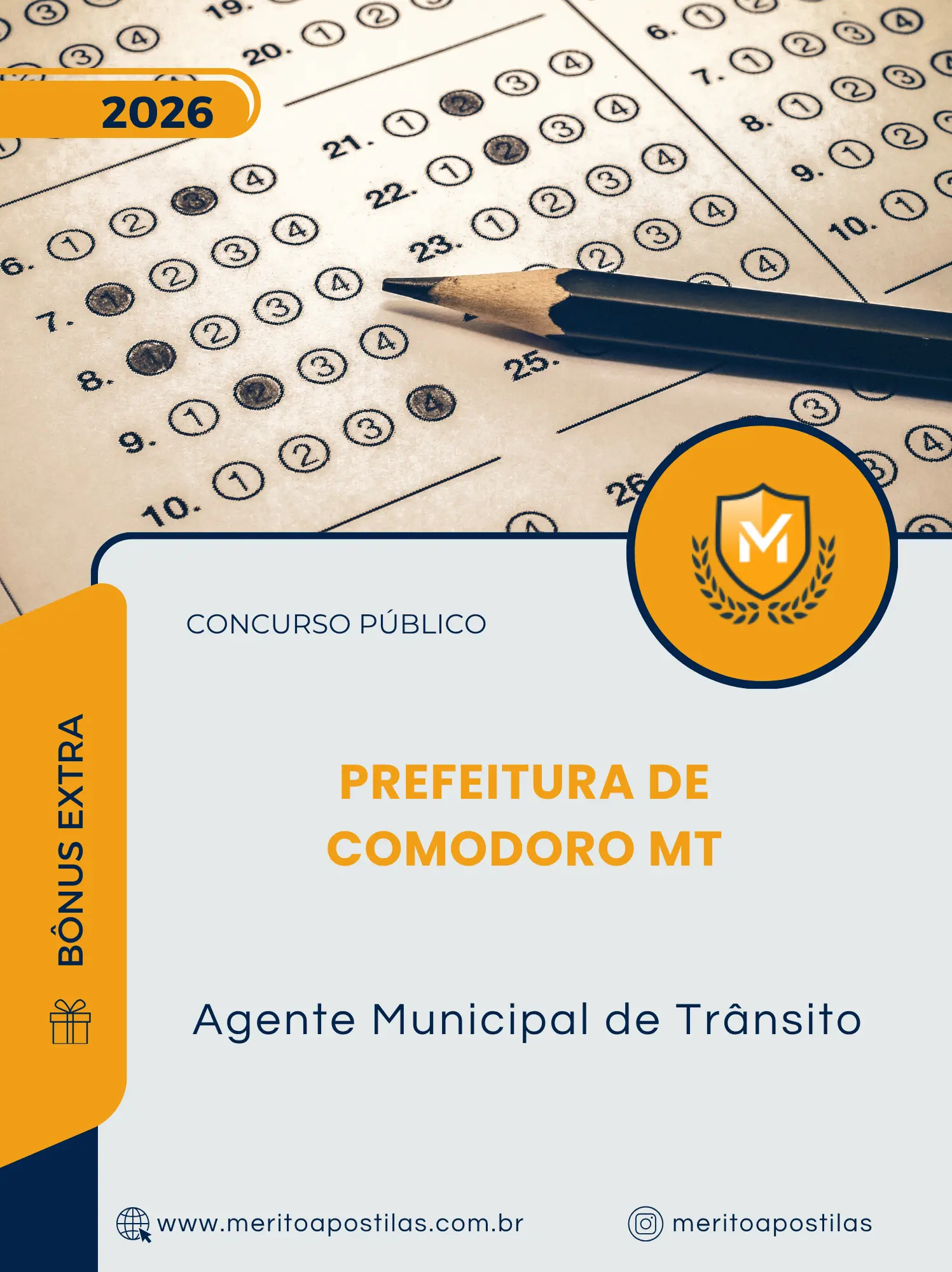 Apostila Agente Municipal de Trânsito Prefeitura de Comodoro MT 2026