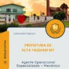 Apostila Agente Operacional Especializado Mecânico Prefeitura de Major Vieira SC 2026