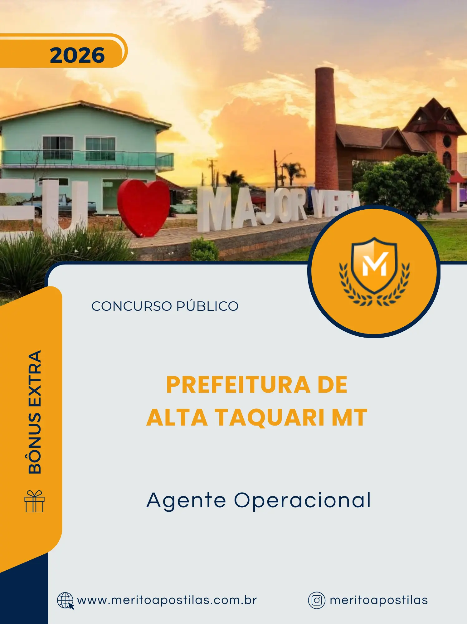 Apostila Agente Operacional Prefeitura de Major Vieira SC 2026