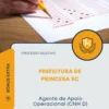 Apostila Agente de Apoio Operacional CNH D Prefeitura de Princesa SC 2026