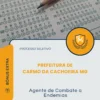 Apostila Agente de Combate a Endemias Prefeitura de Carmo da Cachoeira MG 2026