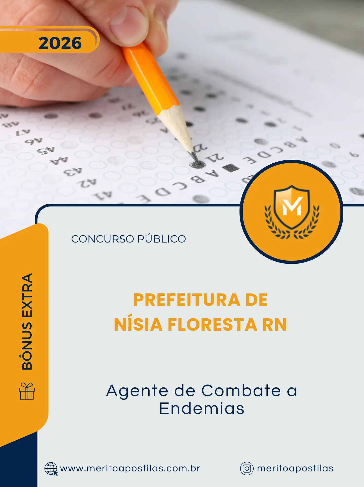 Apostila Agente de Combate a Endemias Prefeitura de Nísia Floresta RN 2026
